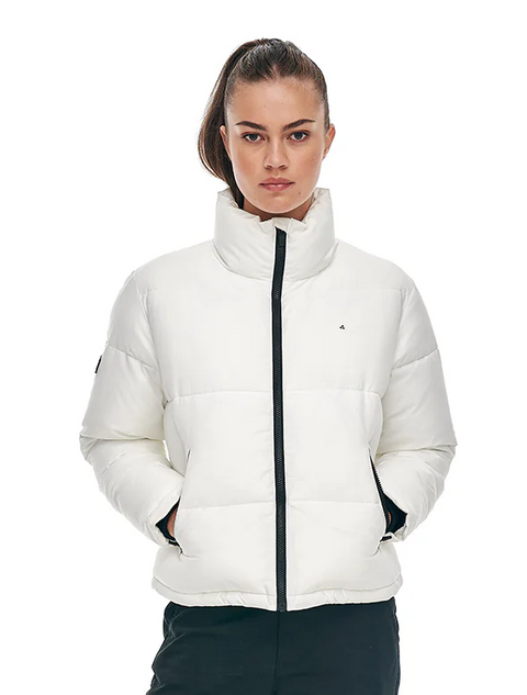 Huffer WMNS Box Puffer Jacket White