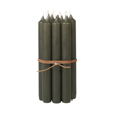BROSTE Candle Overdipped S/10 Grape Leaf