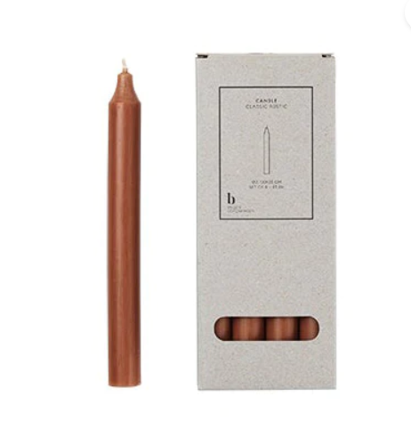 BROSTE Candle Taper S/8 Mocca