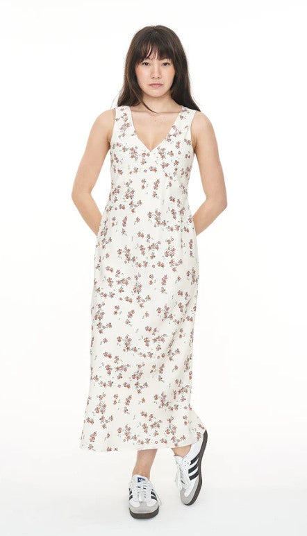 LaLisa Cleo Midi Dress Floral