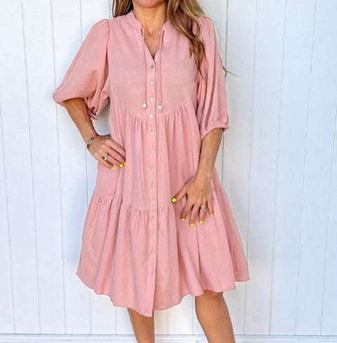 Lexi Summer Dress Pink