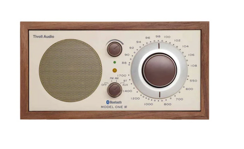 Model One BT Table Radio Walnut/Beige