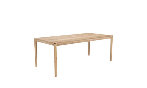 Oak Dining Table Natural 200cm
