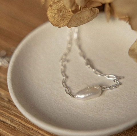 Serene Necklace Sterling Silver