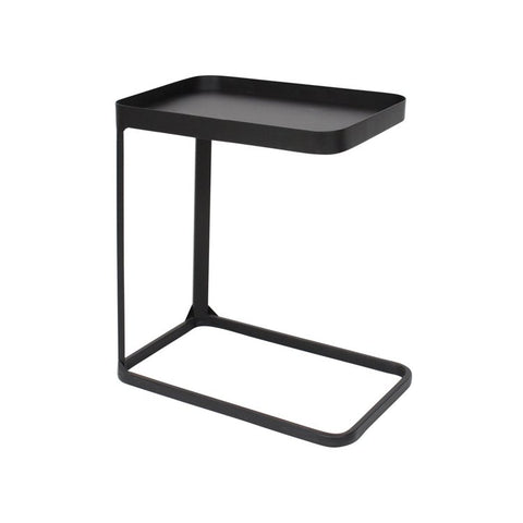 STUDIO Sofa Side Table Black Rectangular