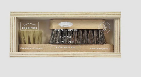 Andre Jardin 2 pc Mini Shoe Care Kit