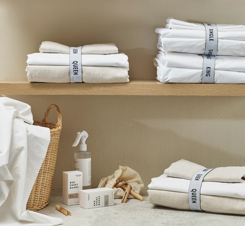 Bed Sheet Bands S/2