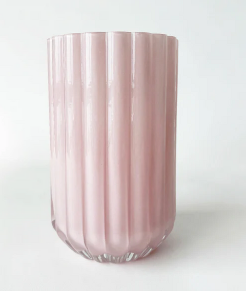 Blake Glass Vase Pink