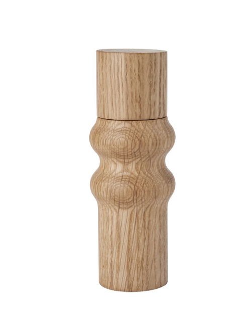 BROSTE Salt/Pepper Grinder 2 Ring Natural