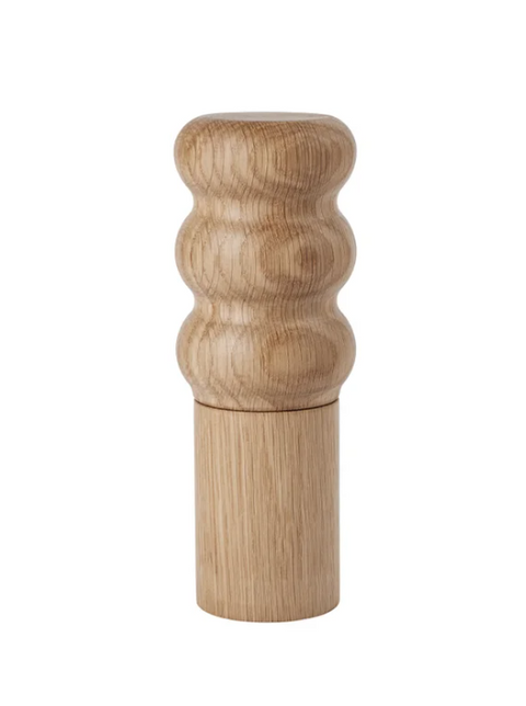 BROSTE Salt/Pepper Grinder 3 Ring Natural