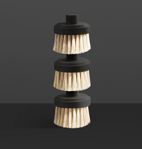Replacement Brush Heads 3 pack - Black