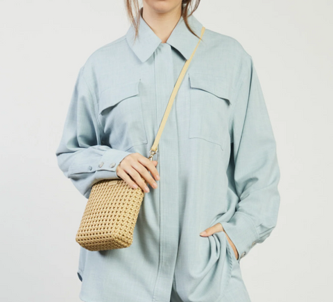 Coco Mini Bag Raffia Fine Braid