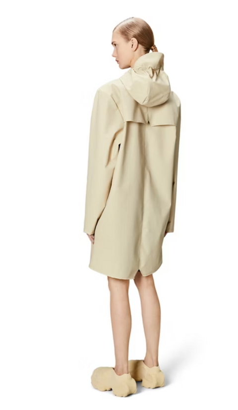 Rains Long Jacket W3 Dune