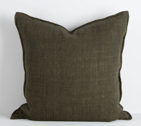 Flaxmill Cushion Winter Moss 50cm x 50cm