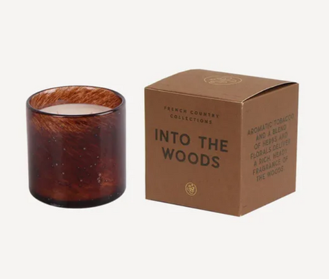 Into The Woods Glass Candle