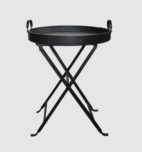 Iron Folding Tray Table