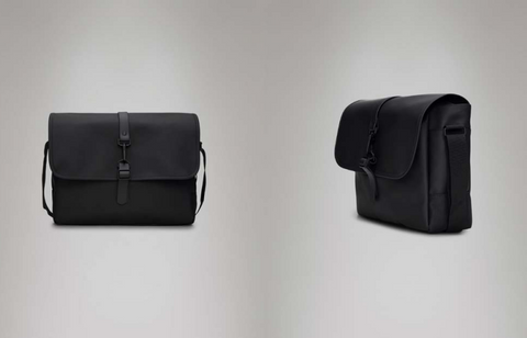 Rains Messenger Bag W3 BLACK