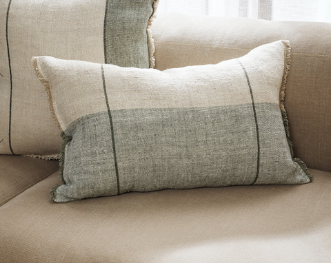Oliver Cushion - Sage 40x60cm