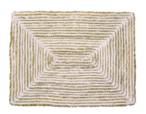 Placemat Rectangle Simply White