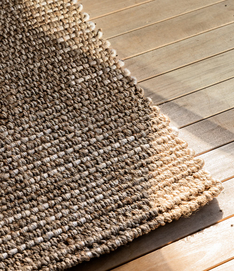 Portsea Jute Floor Mat - NATURAL - 60x100cm