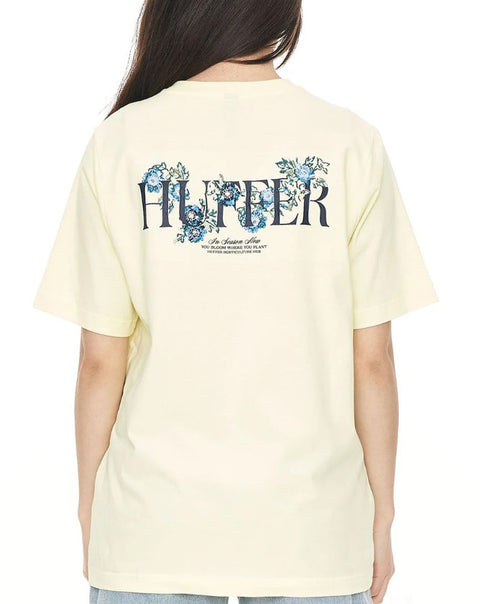 Huffer Relax Tee Garden Party Limoncello