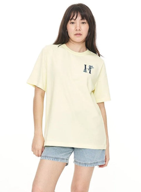 Huffer Relax Tee Garden Party Limoncello