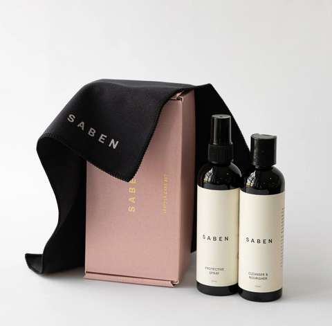 Saben Leather Care Set