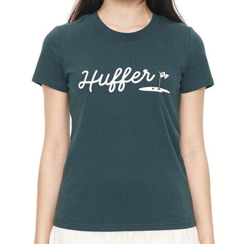 Huffer Slim Tee 190 Golf Green