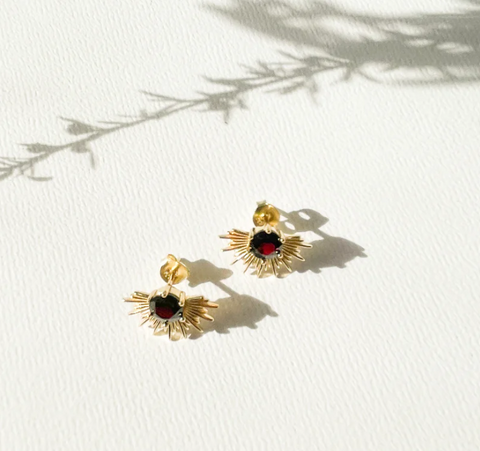 Solace Earrings 18K Gold Plated