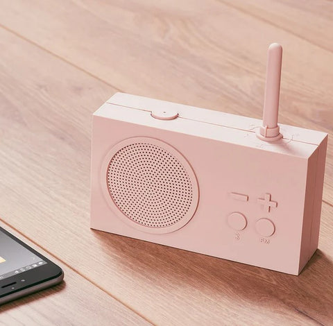 TYKHO 3 BT/FM Radio Speaker Pink