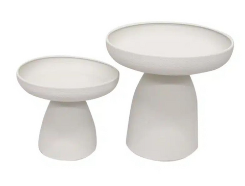 Windsor Tray Stand 17cm Concrete White