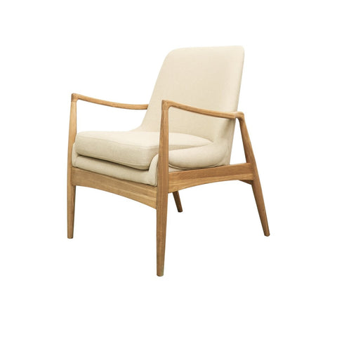 Morley Armchair - Cream Linen