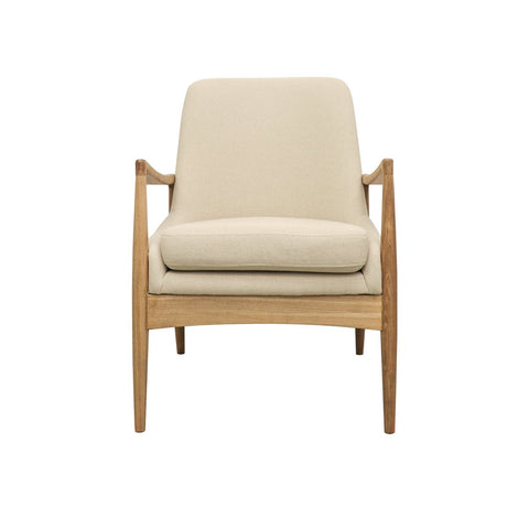 Morley Armchair - Cream Linen