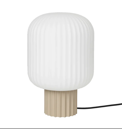 BROSTE Lolly Lamp Short Sand/White