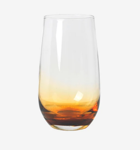 BROSTE Set 4 Amber Tall Tumbler