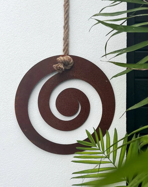 Corten koru 50cm