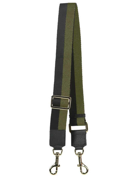 Saben Feature Strap Webbing Khaki + Black