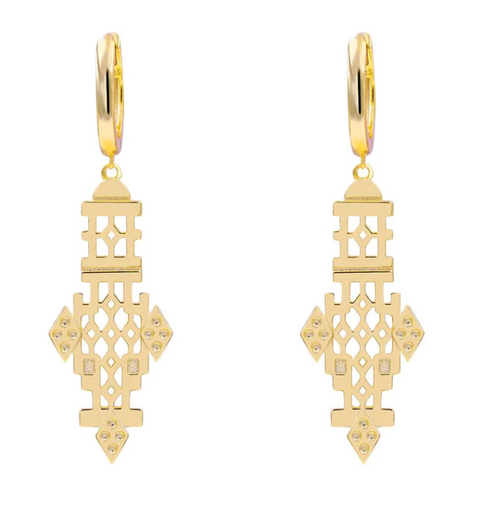 Florence Earring 18K Gold Plated