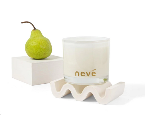 Neve French Pear + Brown Sugar Candle Medium