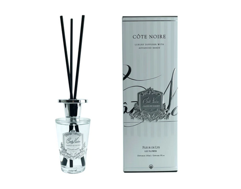 150ml Diffuser - Silver Lily Flower