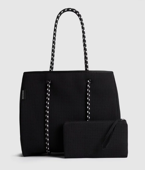 The Brighton Bag Neoprene Tote Black