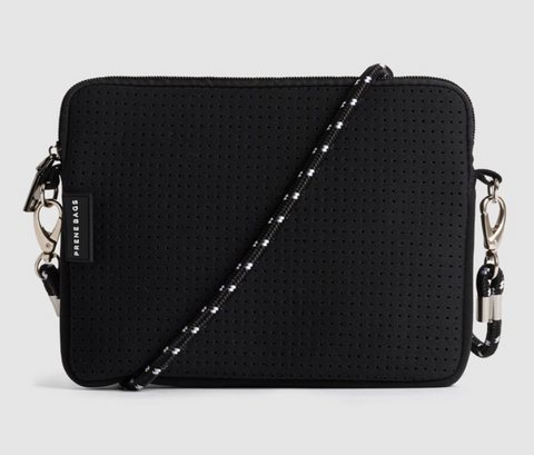 The Pixie Bag Neoprene Crossbody Black