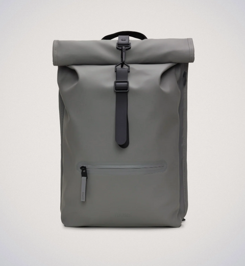 Rains Rolltop Rucksack Grey Large