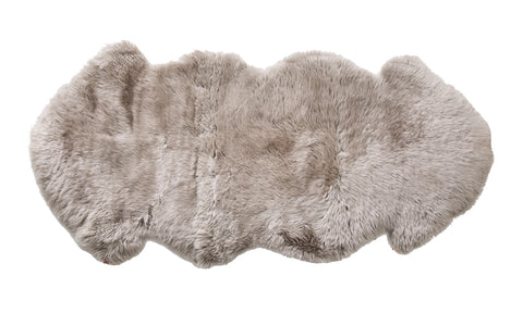 Long Wool 1.5 Sheepskin Taupe