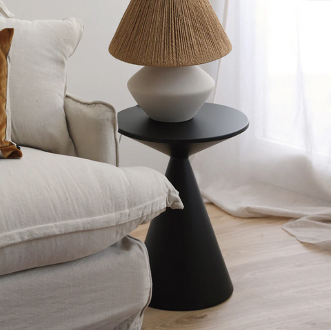 Studio Cone Table Tall Black