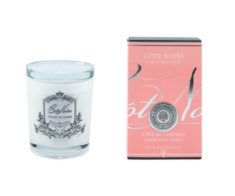 WHITE 185g CANDLE - Summer Chateau