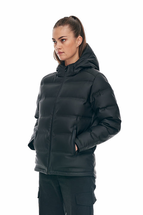 Huffer Womens SuperDown Jacket Black