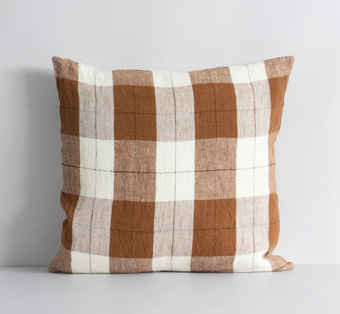 Willis Cushion Tobacco/Ivory 50x50cm