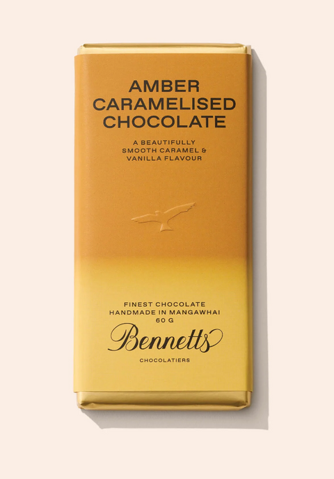 Bennetts 60g Bar Amber Chocolate