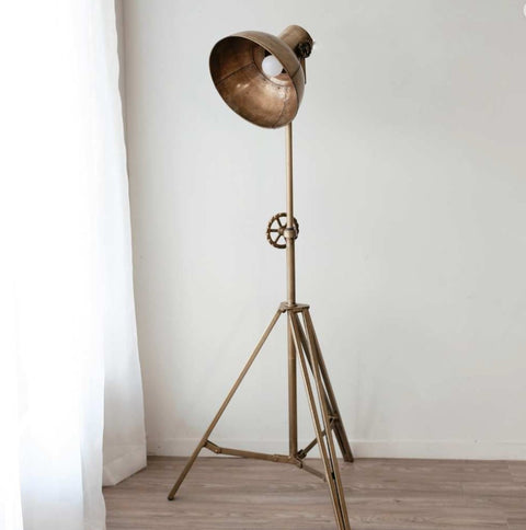 Avani Floor Lamp-Brass Finish
